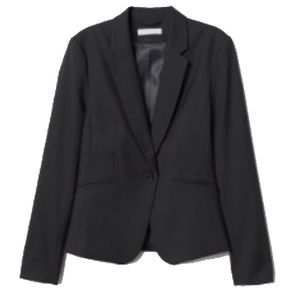 H&M Black Straight Cut Blazer XXL